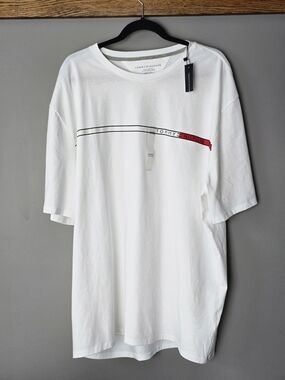 3XL Tommy Hilfiger Signature Stripe Graphic  tee. 100% cotton. NWT